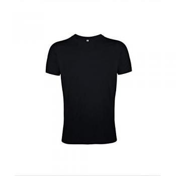 Regent Fit Black Menswear Tee – Custom Branded for Corporate Gifting
