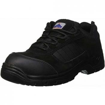 Portwest Compositelite Trouper Non Metallic Safety Shoes Black Size 8