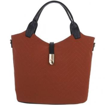 Ital-Design Schultertasche für Frauen