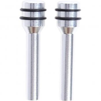 VODOOL 2Pcs Aluminum Car Door Lock Knob Accessories