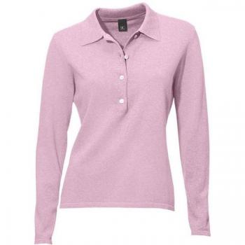 Damen Polopullover in Rosa von HEINE