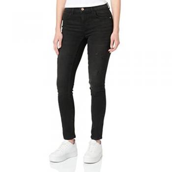 ONLY Damen Skinny Fit Jeans Schwarz 30/32