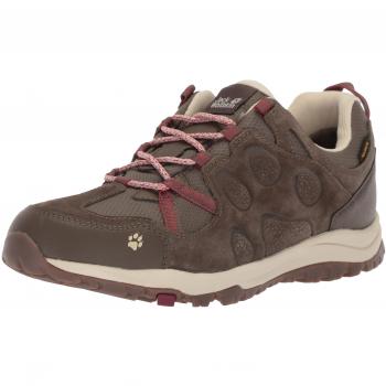 Chaussures de Randonnée Basses Femme Jack Wolfskin Rocksand Texapore Low W, Marron