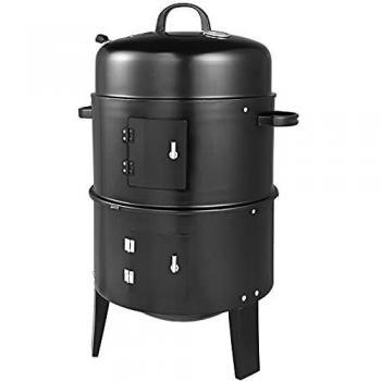 Barbecue 3 en 1 avec Fumoir et Thermomètre