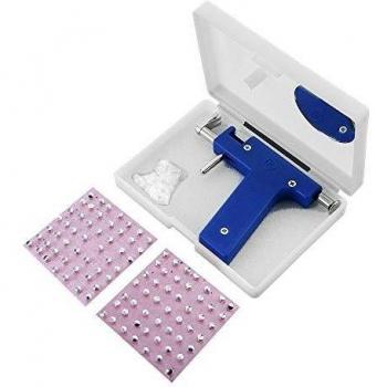 Gecheer Professional Ohr/Nasen‑Piercer mit Edelstahlwerkzeugen