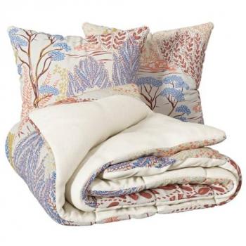 Parure imprimée Walaa beige 240x220 cm – Atmosphère créateur d’intérieur