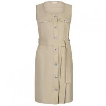 Liu Jo Modell WA5264: Mini‑Kleid mit Gürtel, IT 40, Beige
