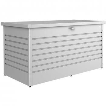 Baule in acciaio argento LOUNGEBOX 160