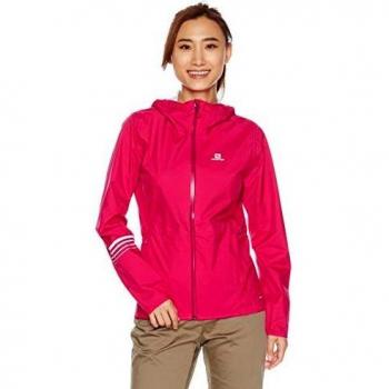 Salomon, Veste Lightning WP Femme, Mélange synthétique, Rose