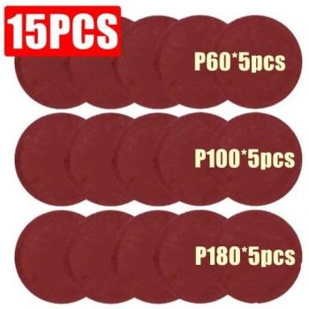 Juego de 15 Discos Lijadores 4 100 mm – Muebles y Metales