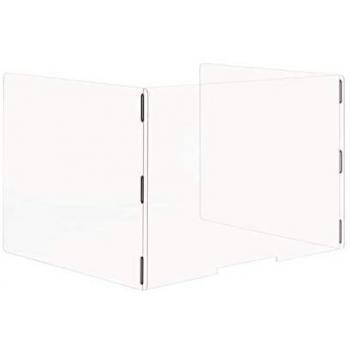 U-Shape Acrylic Office Divider