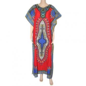 Túnica Africana de Algodón para Mujer