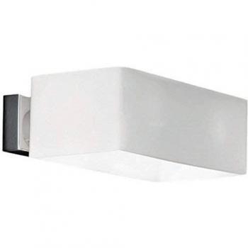 Aplique de pared BOX 2 luces G9 color blanco