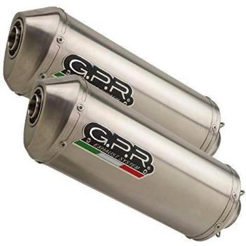 Scarico in acciaio inox GPR per Honda Hornet 900 (omologato)