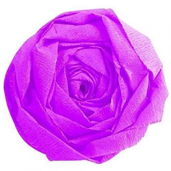 Feuilles de crépon 10 pièces 2,50x0,50m Cyclamen