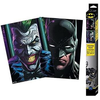 ABYstyle DC Comics Chibi Poster: Batman & Joker
