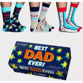 Men's Best Dad Ever! Giftbox Socks