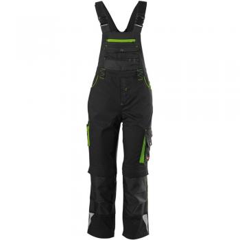 Tuta di Lavoro Fortis per Bambini 24 Nero/Verde 98-104