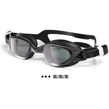 Suction Cup Swimming Goggles for Adult Training