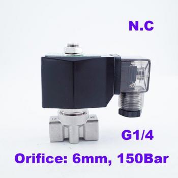Solenoide GOGO‑06 2 vías – 150 bar, 220 V, 24 V