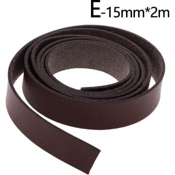 2 Meter Black Leather DIY Strap