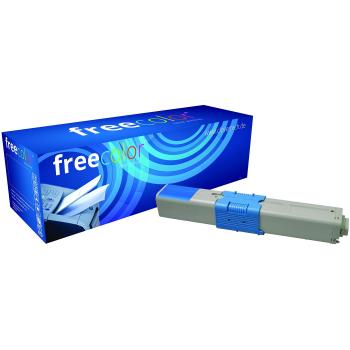 Freecolor Toner kompatibel mit Oki C310/330 cyan