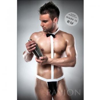 Uniforme serveur rouge/blanc – Ligne Passion Men S/M