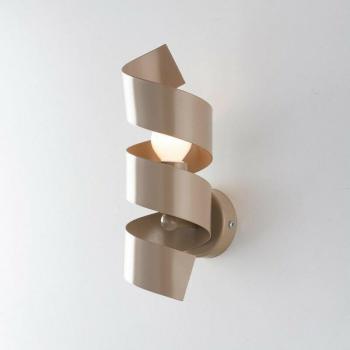 Spiralförmige Eislampenwand „Tortora“ – 13 × H28 cm