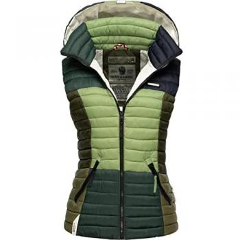 Navahoo Damen Weste Shadaa Multikulti im Colourblocking-Stil