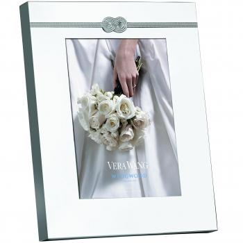 Wedgwood Elegant Silver Border 5x7 Photo Frame
