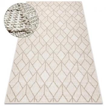 Geometric Loop Carpet 19231 Beige