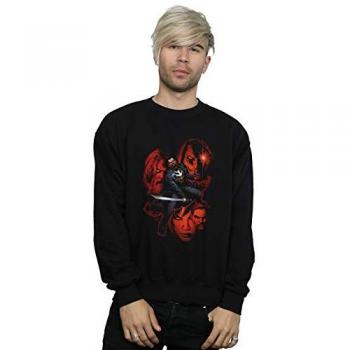 Marvel Black Sweatshirt for Men