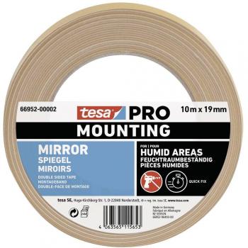 Tesa 4952 Tesafix tape 10 m x 19 mm wit