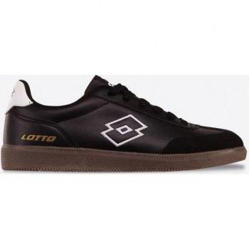 Baskets Homme Lotto Vintal Noir à Tige Plate