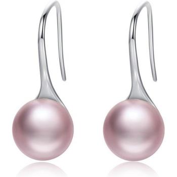 Boucles d'oreilles en argent sterling avec perles roses WOSTU