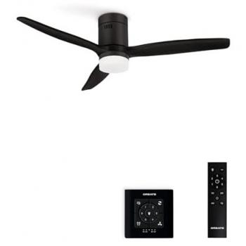 Ventilador de Techo Sombra Verde 40W Luz Oscura
