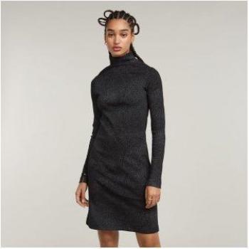 Vestido Negro Moteado G-STAR