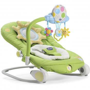 Chicco Ballon Bouncer Sdraietta Verde 0 mesi‑18 kg vibrazione giochi