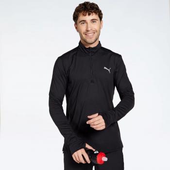 Puma Felpa Running Manica Lunga 1/2 Zip Favorite