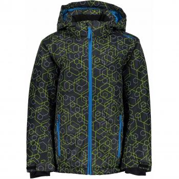 CMP Kinder Skijacke 39W1924, Antracite-Limegreen-B.Co, 140(L)