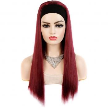 Drapeau de Cheveux GAKA 2 en 1 – Longueur 22”, Style Blonde à Noir