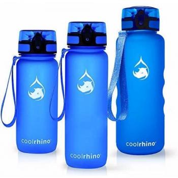 Coolrhino rhinoSport Flasche 350ml auslaufsicher für Kinder und Schule