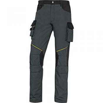 Pantalon de Travail Stretch Mach2 Corporate Noir-Gris L DELTA PLUS