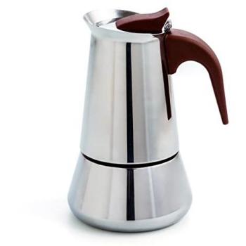 Caffettiera Moka Quid Milan 9 tazze Grigia