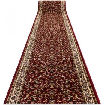RUGSX 100 cm Heat-Set Runner in Maroon