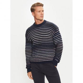 BOSS Herrenpullover Dunkelblau Regular Fit XXL