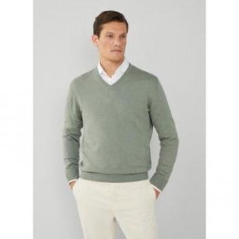 Jersey Manga Larga Hackett London HM703086 Verde 3XL – Oferta Outlet