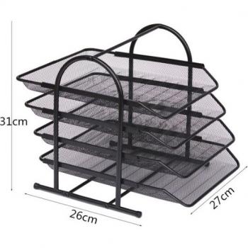 A4 Document Storage Organizer in Metal