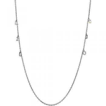 Collar de Mujer de Latón con Circonitas y Perla – Marca LIU Jo Luxury