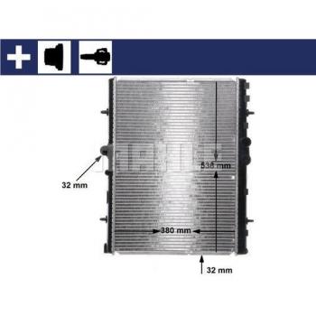 MAHLE ORIGINAL CR 32 000S Radiator for Engine Cooling